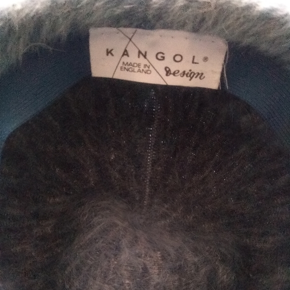 Kangol Made in England blue hat